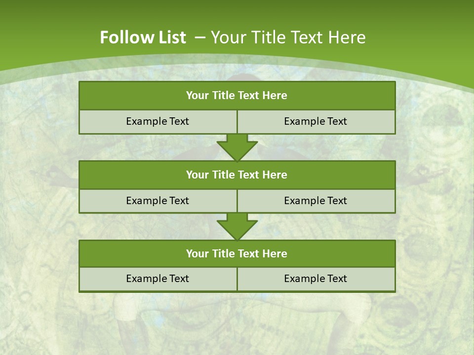 Fitness Green Mental PowerPoint Template