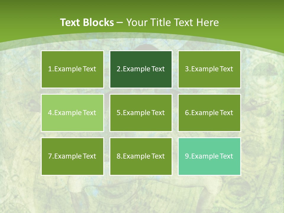 Fitness Green Mental PowerPoint Template