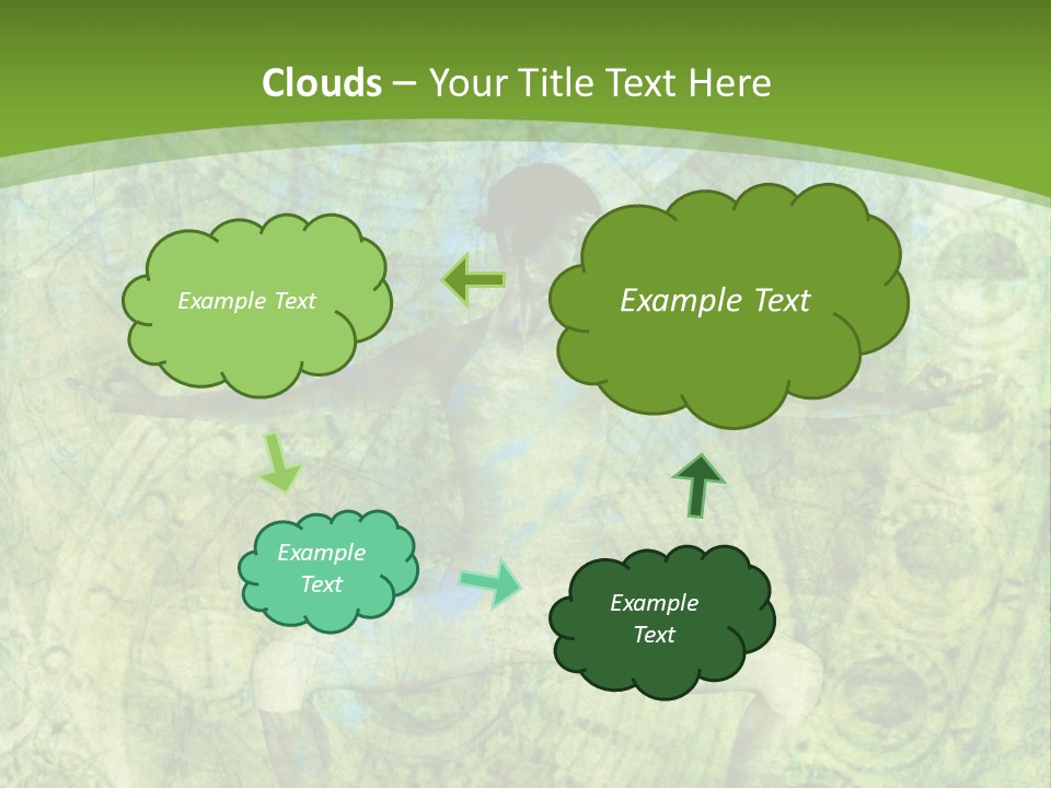 Fitness Green Mental PowerPoint Template