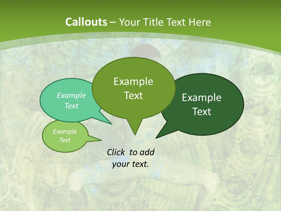Fitness Green Mental PowerPoint Template