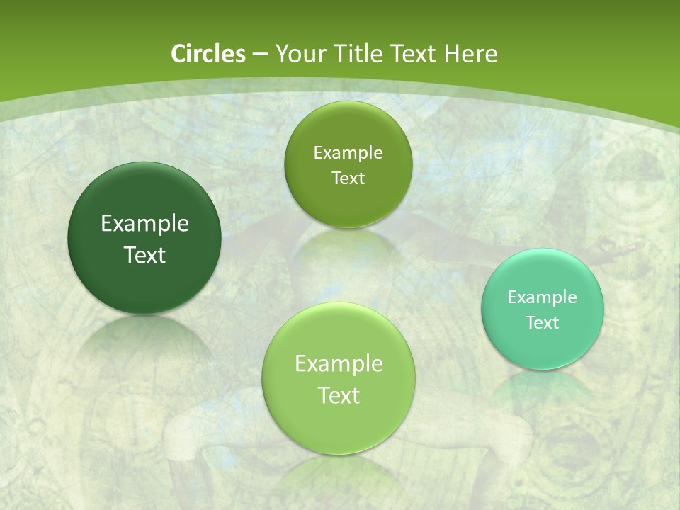 Fitness Green Mental PowerPoint Template