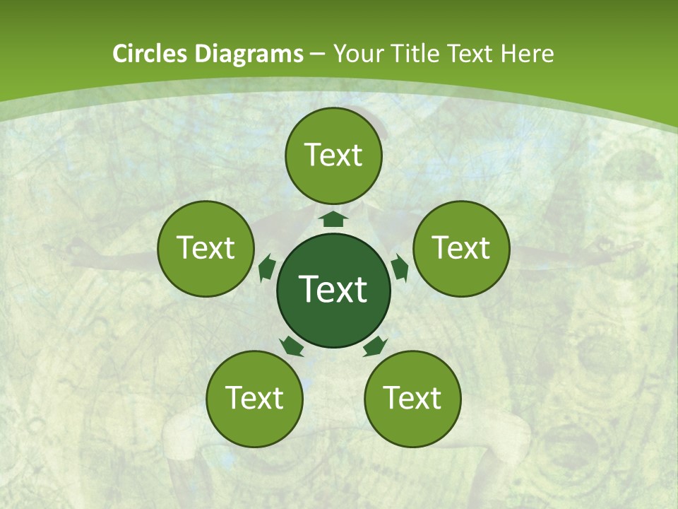 Fitness Green Mental PowerPoint Template