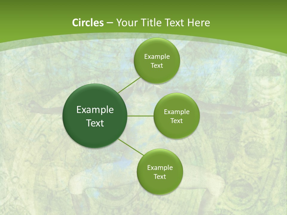 Fitness Green Mental PowerPoint Template