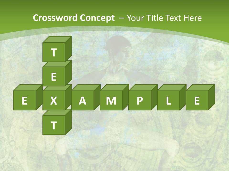 Fitness Green Mental PowerPoint Template