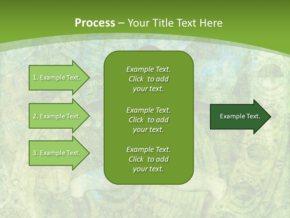 Fitness Green Mental PowerPoint Template