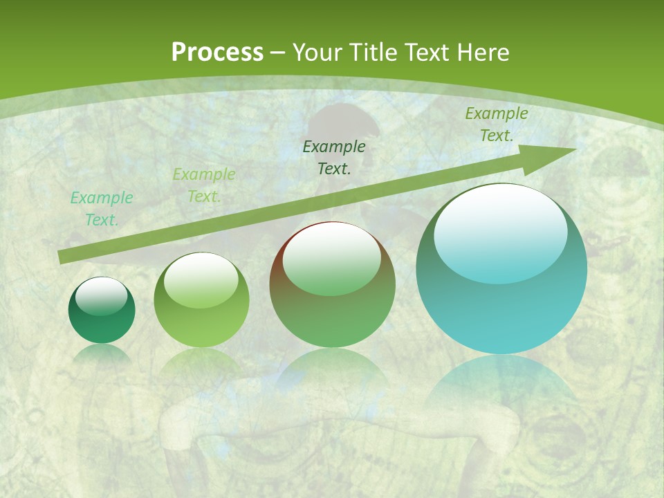 Fitness Green Mental PowerPoint Template