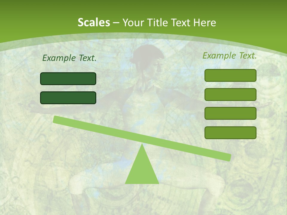 Fitness Green Mental PowerPoint Template