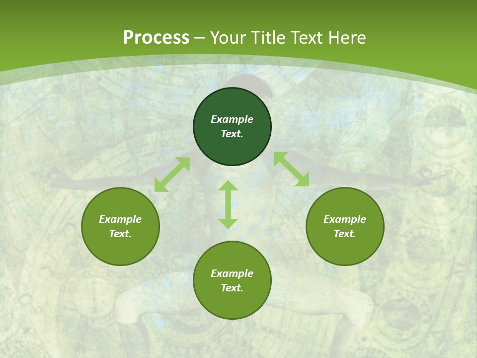 Fitness Green Mental PowerPoint Template