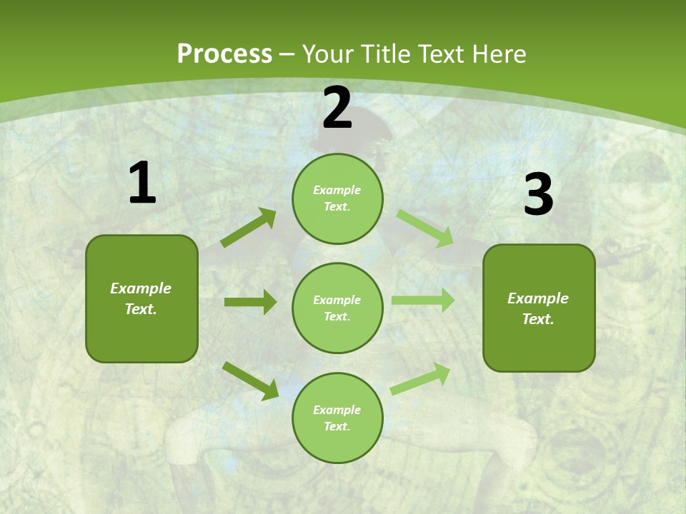 Fitness Green Mental PowerPoint Template