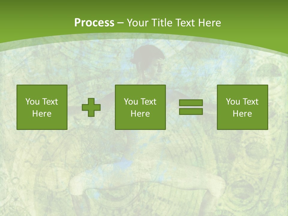 Fitness Green Mental PowerPoint Template