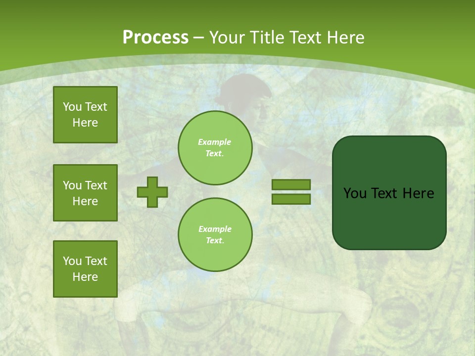 Fitness Green Mental PowerPoint Template