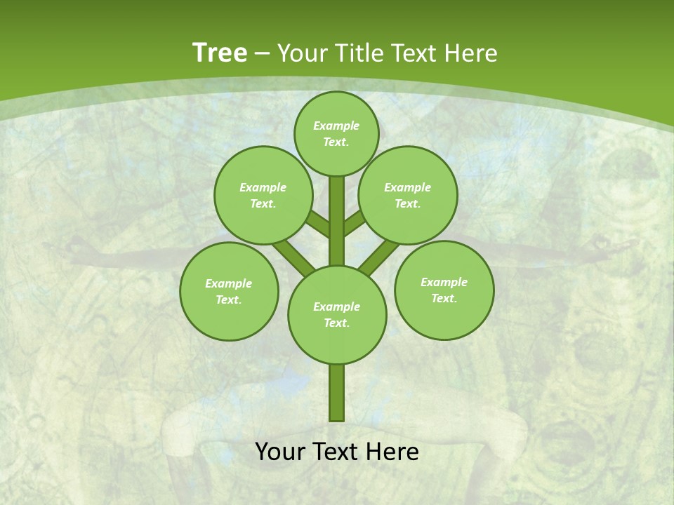 Fitness Green Mental PowerPoint Template