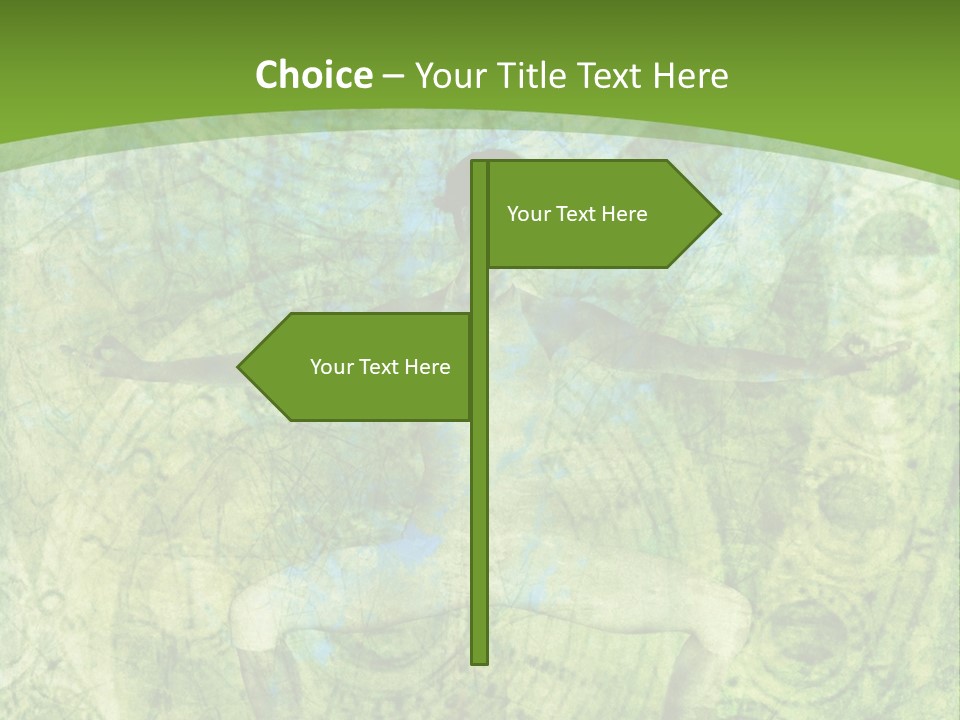 Fitness Green Mental PowerPoint Template