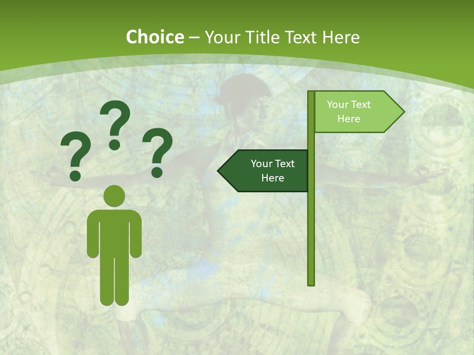 Fitness Green Mental PowerPoint Template