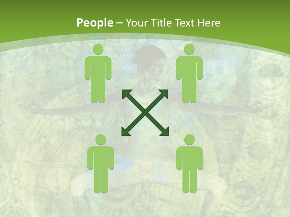 Fitness Green Mental PowerPoint Template