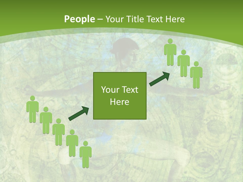 Fitness Green Mental PowerPoint Template