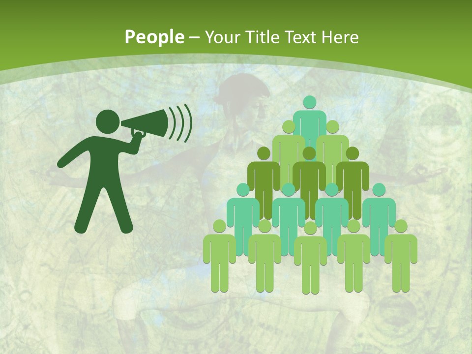 Fitness Green Mental PowerPoint Template