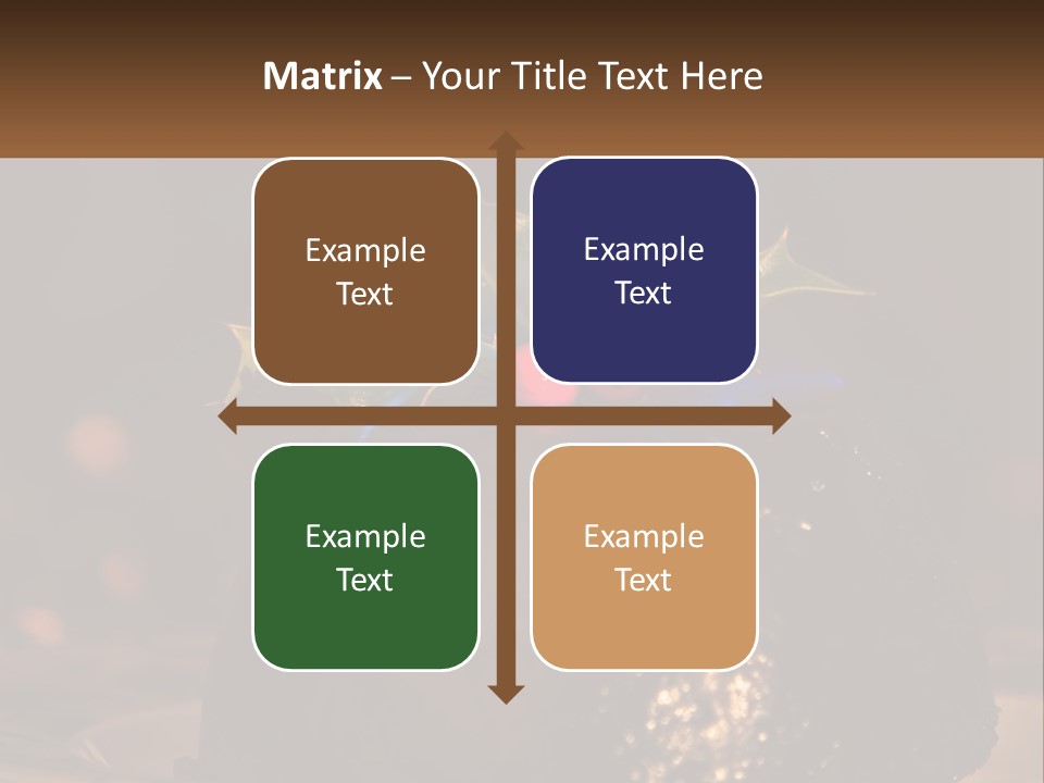 Spirit Holly Lit PowerPoint Template