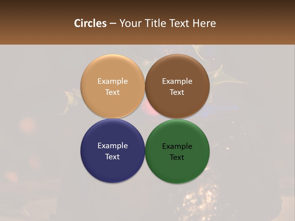 Spirit Holly Lit PowerPoint Template