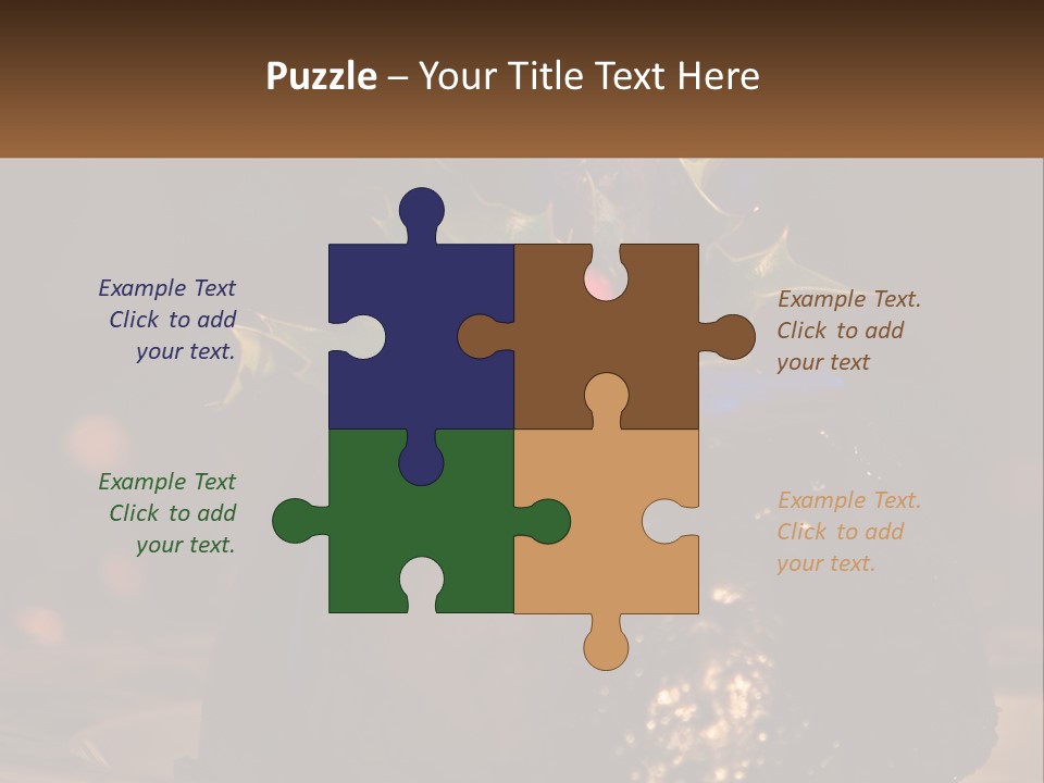 Spirit Holly Lit PowerPoint Template