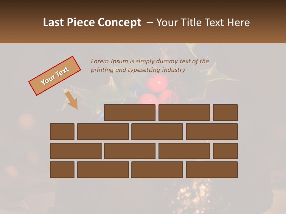 Spirit Holly Lit PowerPoint Template