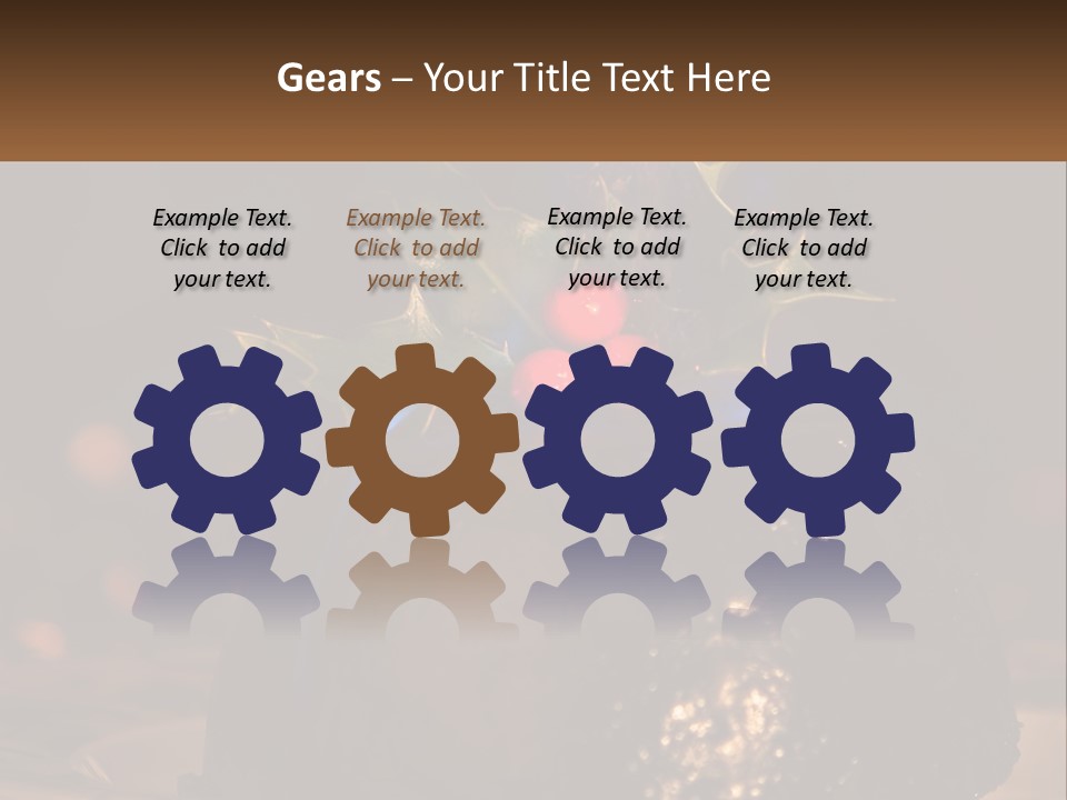 Spirit Holly Lit PowerPoint Template