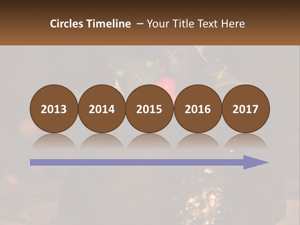 Spirit Holly Lit PowerPoint Template