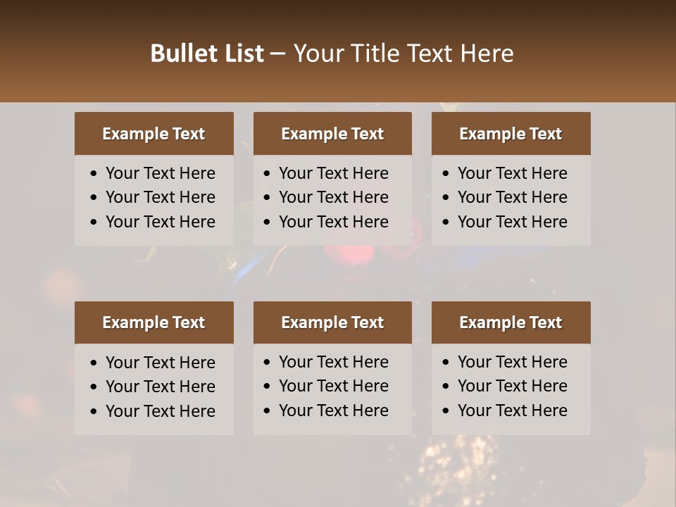 Spirit Holly Lit PowerPoint Template