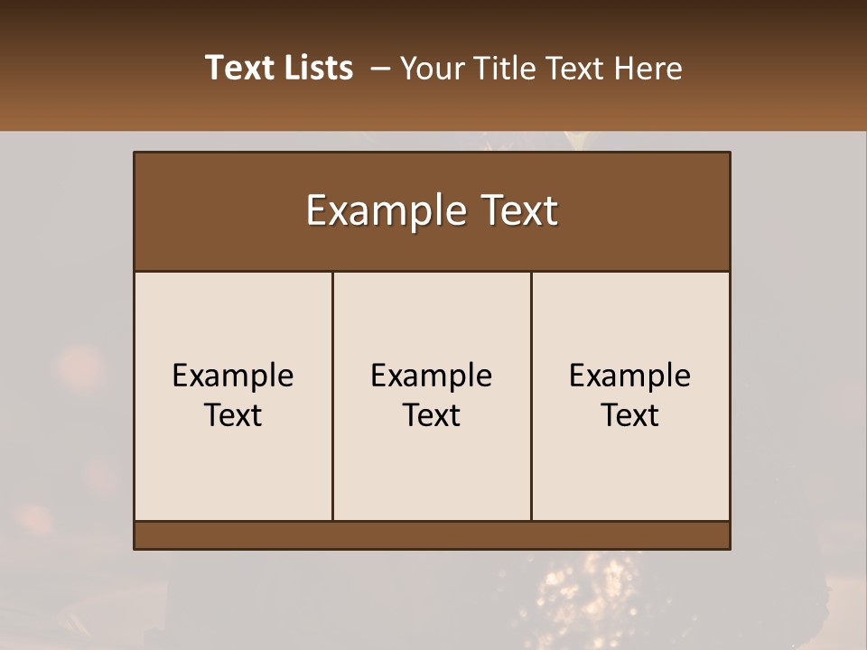 Spirit Holly Lit PowerPoint Template