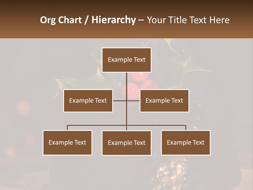 Spirit Holly Lit PowerPoint Template