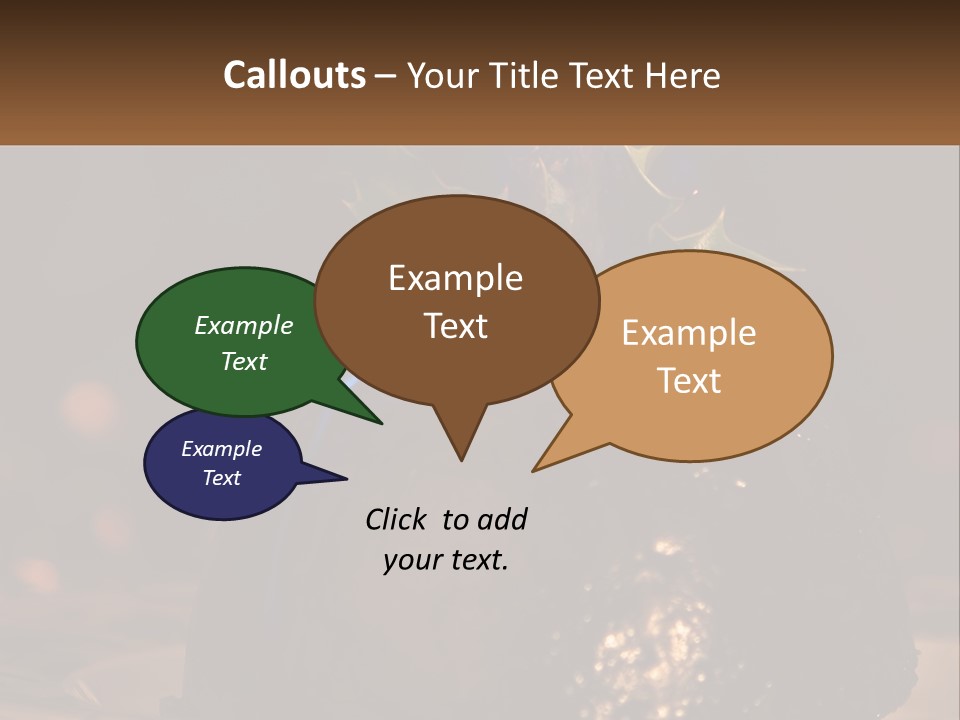 Spirit Holly Lit PowerPoint Template