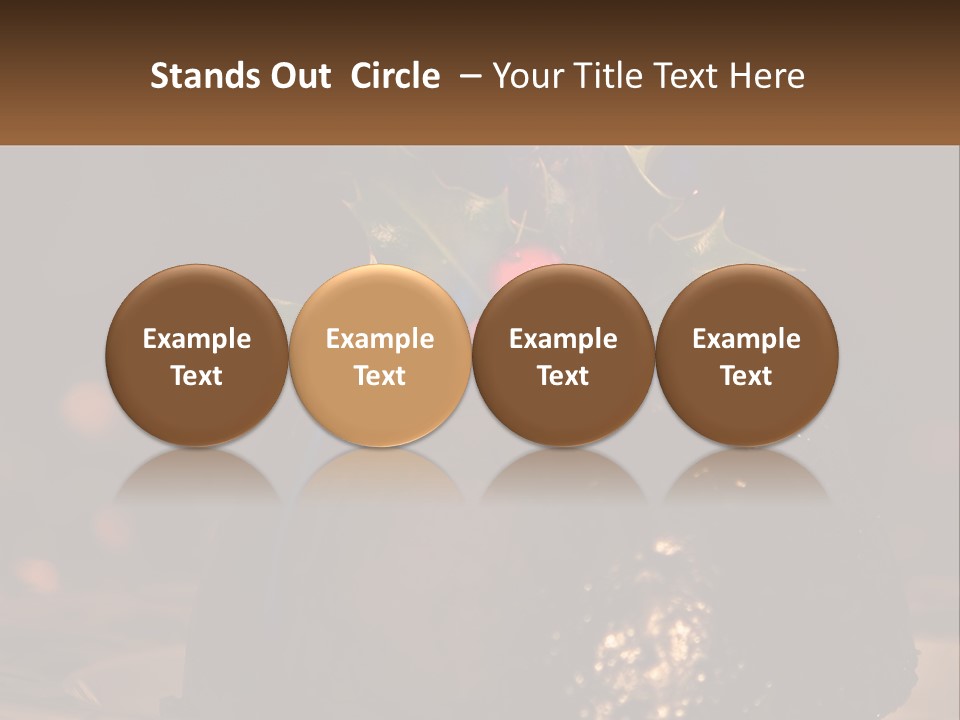 Spirit Holly Lit PowerPoint Template