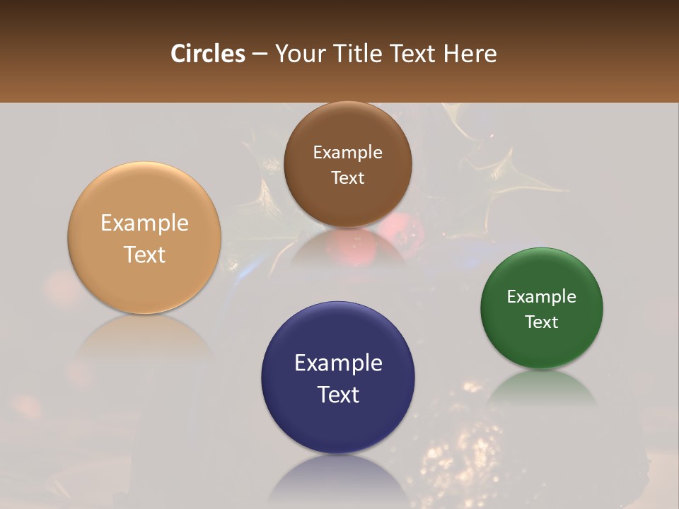 Spirit Holly Lit PowerPoint Template