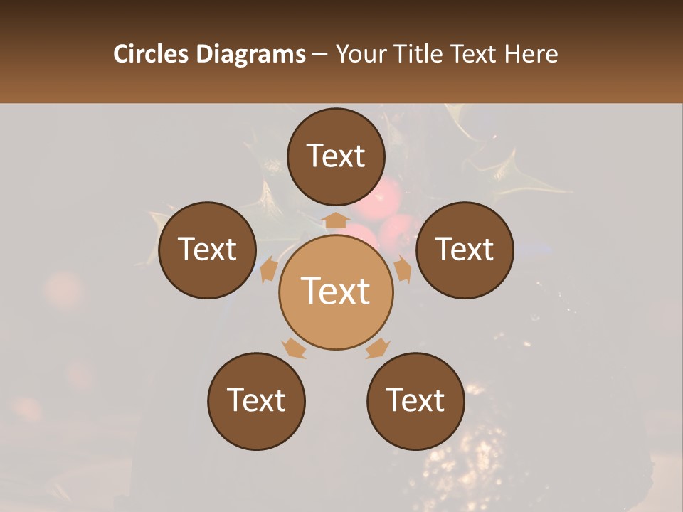 Spirit Holly Lit PowerPoint Template