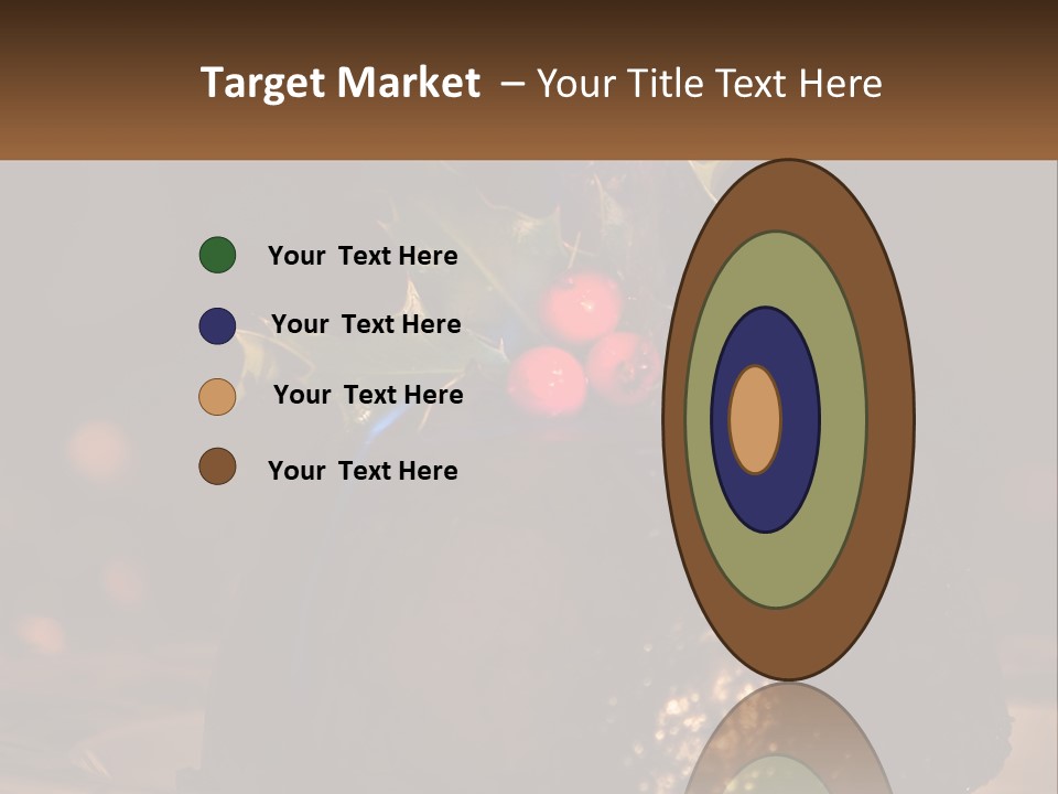 Spirit Holly Lit PowerPoint Template