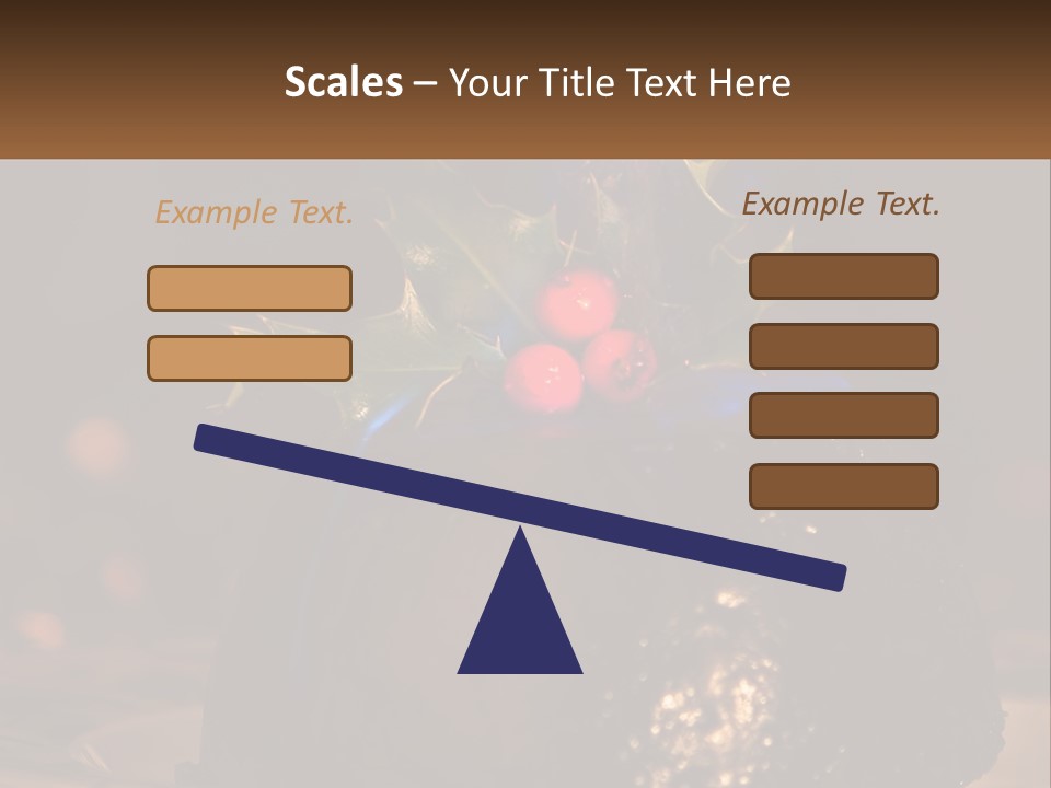 Spirit Holly Lit PowerPoint Template