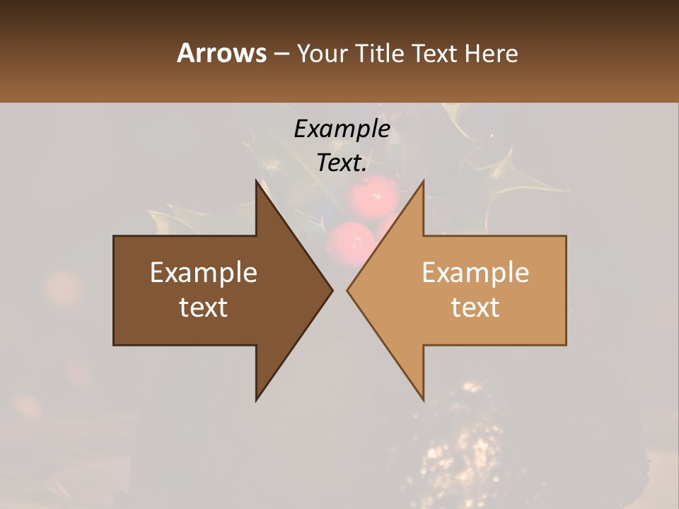 Spirit Holly Lit PowerPoint Template