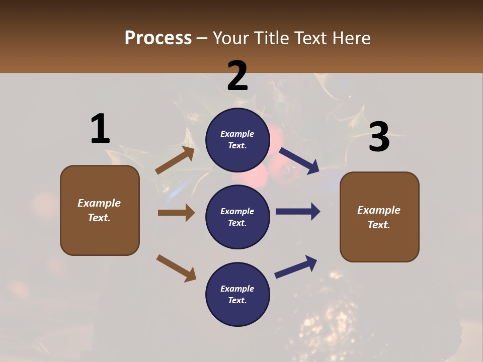 Spirit Holly Lit PowerPoint Template