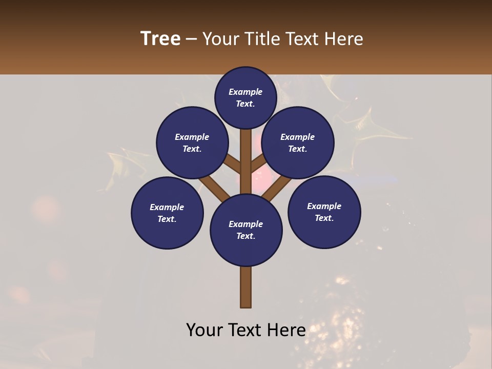 Spirit Holly Lit PowerPoint Template