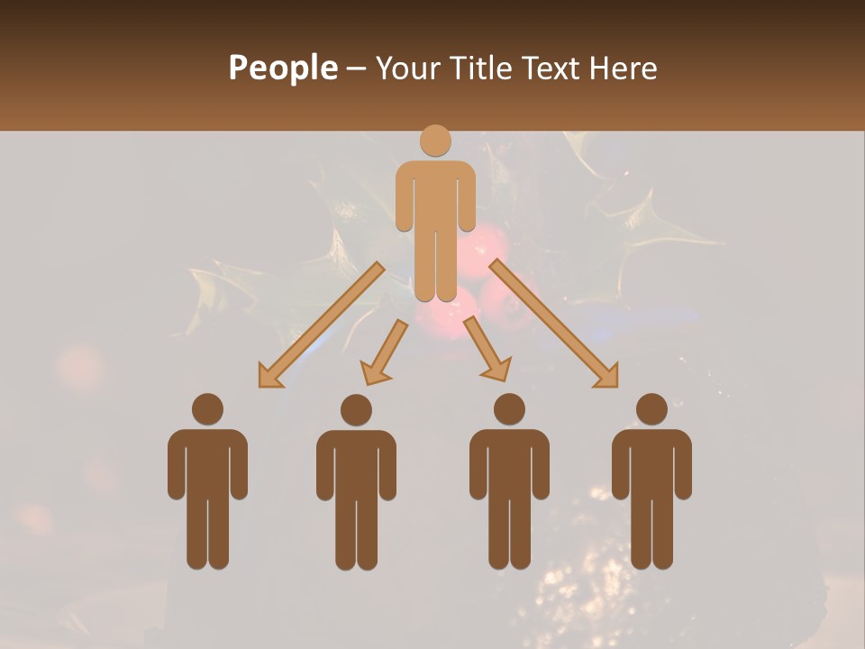 Spirit Holly Lit PowerPoint Template