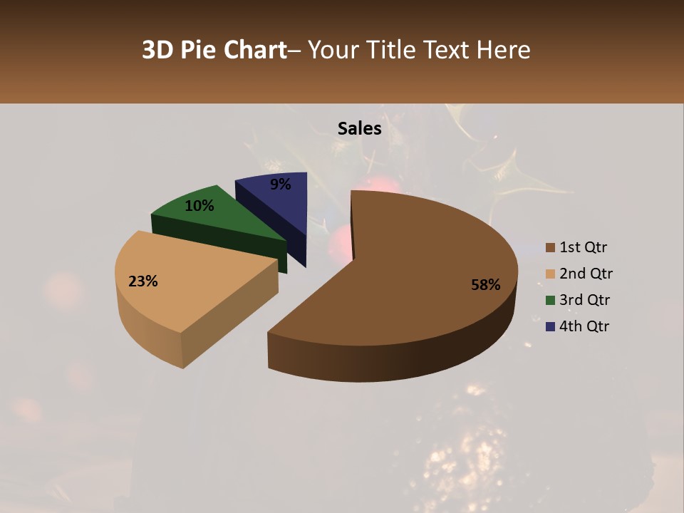 Spirit Holly Lit PowerPoint Template