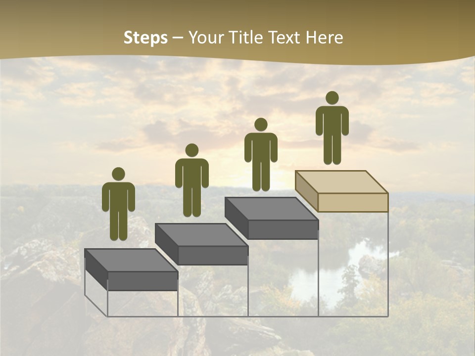 Clouds Tree Forest PowerPoint Template