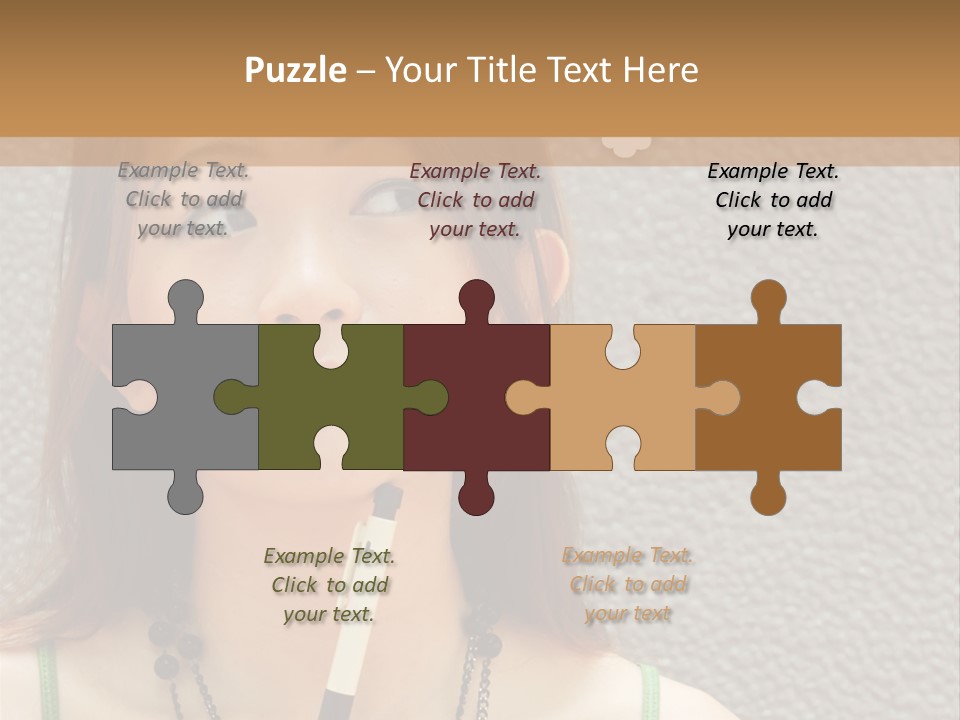 Singaporean Contemplation Monetary PowerPoint Template