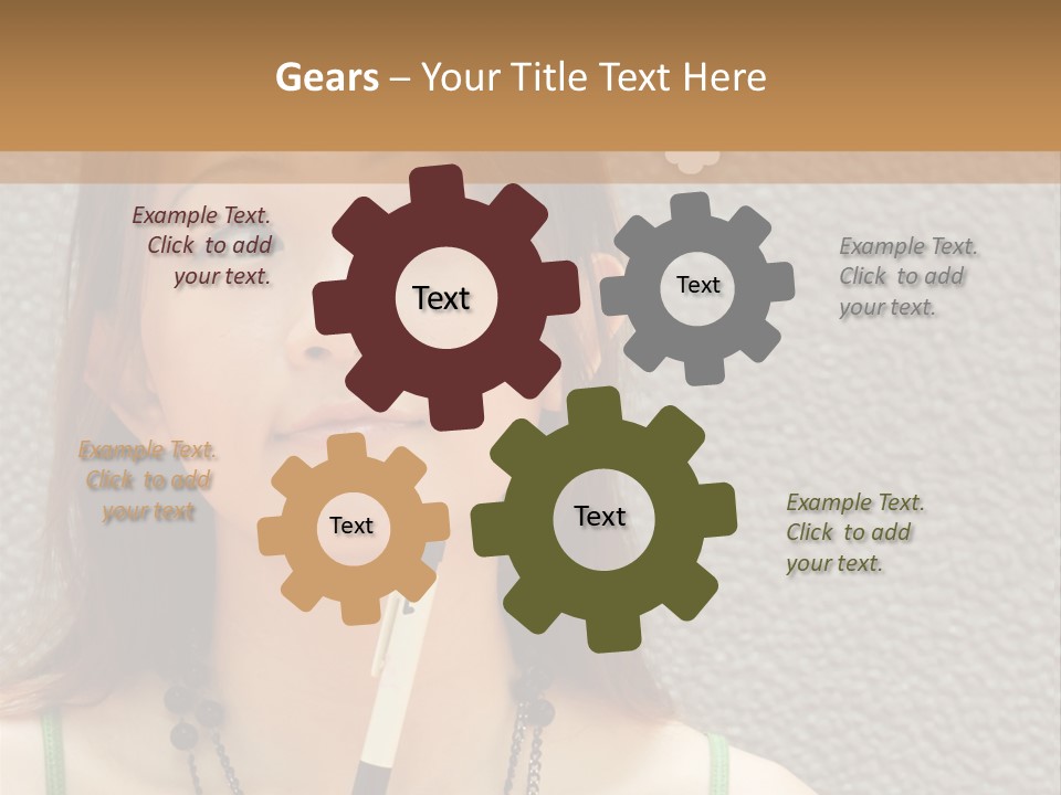 Singaporean Contemplation Monetary PowerPoint Template