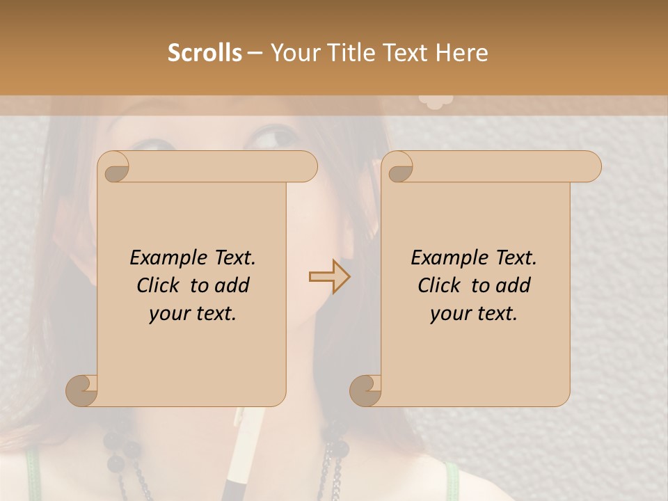 Singaporean Contemplation Monetary PowerPoint Template