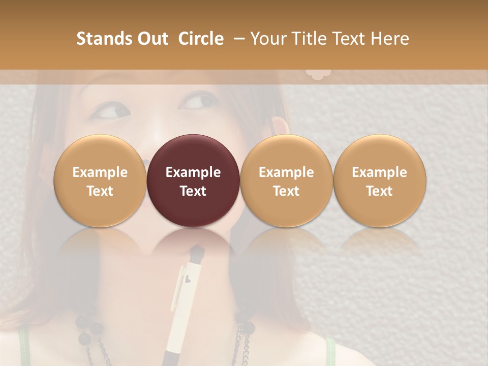 Singaporean Contemplation Monetary PowerPoint Template