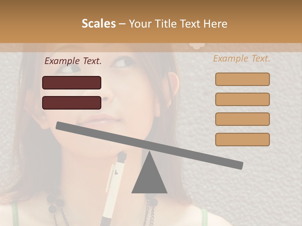 Singaporean Contemplation Monetary PowerPoint Template