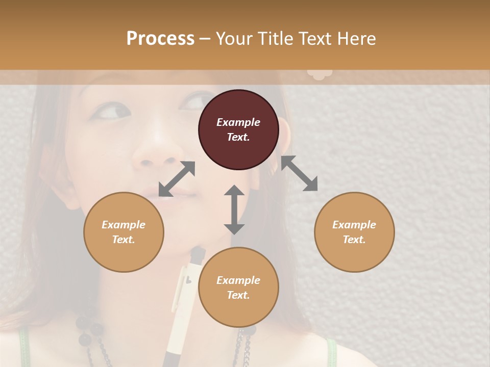 Singaporean Contemplation Monetary PowerPoint Template
