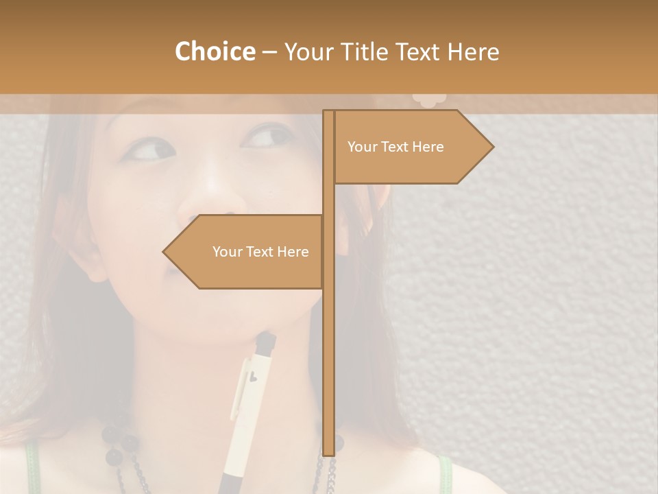 Singaporean Contemplation Monetary PowerPoint Template