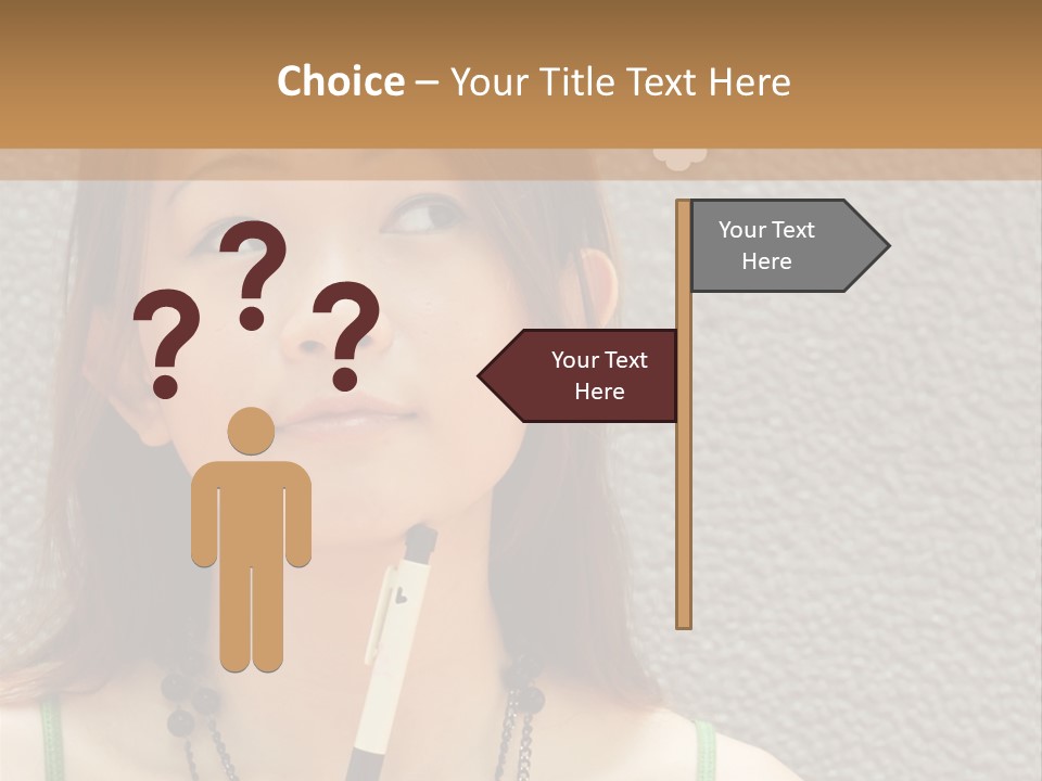 Singaporean Contemplation Monetary PowerPoint Template